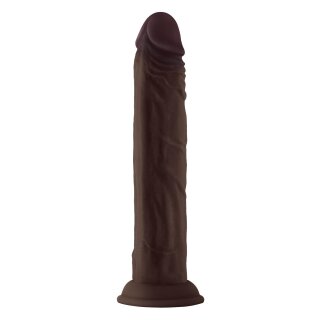 Shaft Model J 9,5 Inch Liquid Silicone Dong Mahogany 24,1 cm