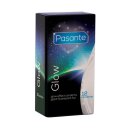 Pasante Glow Condoms - 12 pieces