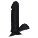 BP Dong With Balls - Black - 15 cm. (6 inch)