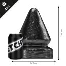 STRETCHR Sirup Butt Plug L Black Metallic - 16,5 cm