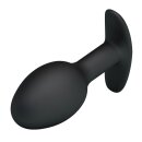 Pretty Love anal plug silicone black 8.4 cm