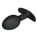 Pretty Love anal plug silicone black 8.4 cm