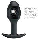 Pretty Love anal plug silicone black 8.4 cm