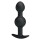 Pretty Love Anal Plug Duo Silicone Black 10.4 cm