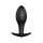 Pretty Love silicone plug vibrating black 3 cm