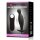 Pretty Love vibrating butt plug with controller black 2,8 cm