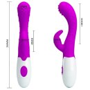 Pretty Love vibrator rabbit Bruno purple