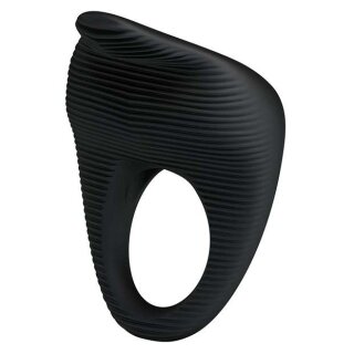 Pretty Love Ring vibrierend Schwarz 2,5 cm