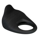 Pretty Love Ring vibrierend Schwarz 2,5 cm