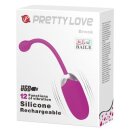 Pretty Love vibrierendes Ei Brook violett