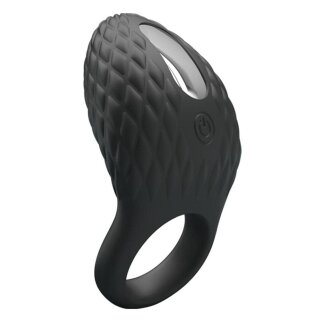 Pretty Love Cock Ring vibrierend Schwarz