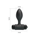 Pretty Love anal plug Vibra vibrating black 2,7 cm