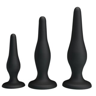 Pretty Love Analplugs 3er Set für Anfänger