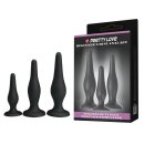 Pretty Love Analplugs 3er Set für Anfänger