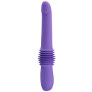 Pretty Love Dildo mit Schub Pazuzu Lila 15 cm