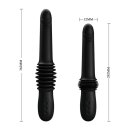 Pretty Love Dildo mit Schub Pazuzu Schwarz 15 cm