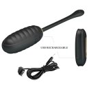 Pretty Love Vibro - Ei Doreen Schwarz mit Fernbedienung