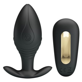 Pretty Love anal plug Regina vibrating with remote control 3,4 cm