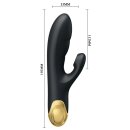 Pretty Love Vibrator Rabbit Royal Schwarz