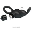 Pretty Love Cockring Rabbit Schwarz