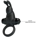 Pretty Love Cockring Rabbit Schwarz