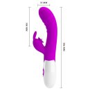 Pretty Love Vibro Rabbit Cerberus violett