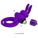 Pretty Love Vibro Cockring Rabbit Lila