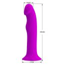 Pretty Love Murray Vibro Saugnapf Dildo lila