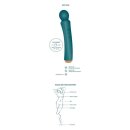 XOCOON massage stick curved petrol