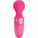 Pretty Love Mini Wand Massager Vibrator pink