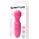 Pretty Love Mini Wand Massager Vibrator pink