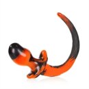 Oxballs BULLDOG Puppy Tail Black - Orange L