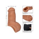 CalExotics Packer Gear Ultra Soft Silicone STP Brown 7,5 cm