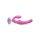XR Brands U-Pulse Pulsating Vibro Strap-On pink