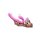 XR Brands U-Pulse Pulsating Vibro Strap-On pink
