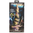 XR Brands Monster Dildo gelb lila schwarz