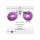 XR Brands faux fur handcuffs purple