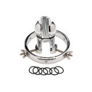 XR Brands Forced Spread Anal Explorer made of stainless...