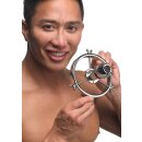 XR Brands Forced Spread Anal Explorer made of stainless steel