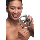 XR Brands Forced Spread Anal Explorer made of stainless steel