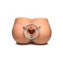 XR Brands Forced Spread Anal Explorer made of stainless steel