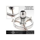 XR Brands Forced Spread Anal Explorer made of stainless steel