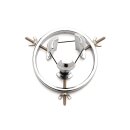 XR Brands Forced Spread Anal Explorer made of stainless steel