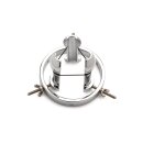 XR Brands Forced Spread Anal Explorer made of stainless steel