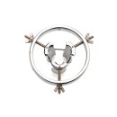 XR Brands Forced Spread Anal Explorer made of stainless steel