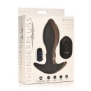 Thunder Plugs Rim Slide Sliding Ring Silicone Butt Plug Black