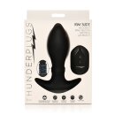 Thunder Plugs Rim Slide Sliding Ring Silicone Butt Plug Black