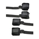 XR Brands Lovers bed tie system black