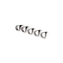XR Brands claw rings 5 pieces silver