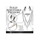 XR Brands Doppelketten-Nippelklemmen Silber